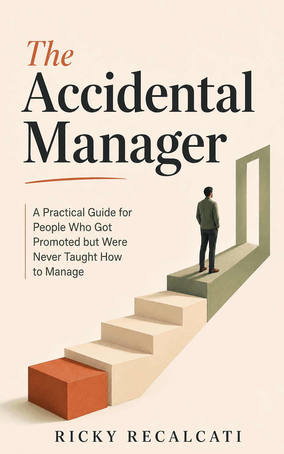The Accidental Manager by Ricky Recalcati book cover